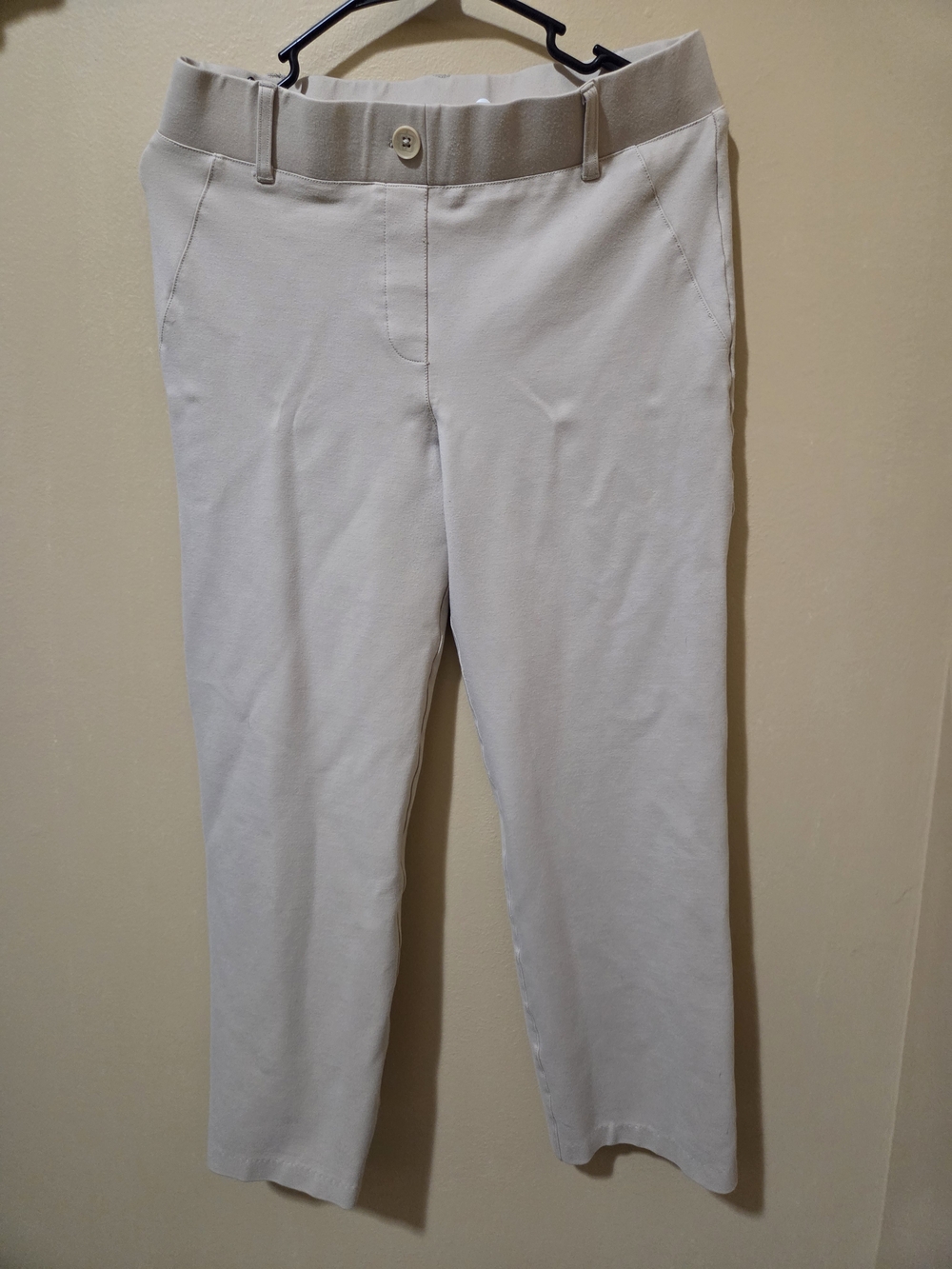 Betabrand Light Tan Pants